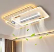 Gold LED Bluetooth Fan Light da Remote - 2