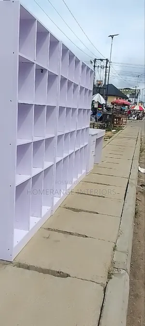Brand New White Shelving Units (Set of 3)