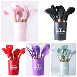 12-Piece Silicone Cooking Utensil Set - Baki