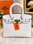 Hermès Birkin Bag - Matsayi Mai Girma, Baƙi - 1
