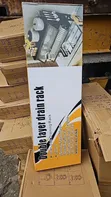 Rak Dinawa Mai Rufe Da Kayan Kayan Abinci A Sama Da Magudanar Ruwa - 2