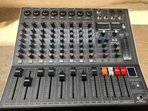 Professional 8-Channel Mixer tare da Bluetooth & SD Card