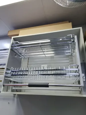 Premium Stainless Steel Kitchen Elevator Plate Rack