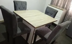 4-Seater Dining Set + Sideboard Console - Lokogoma Abuja