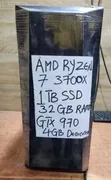 Gigabyte Desktop Computer: AMD Ryzen 7, 32GB RAM, 1TB SSD, GTX 970 - 2