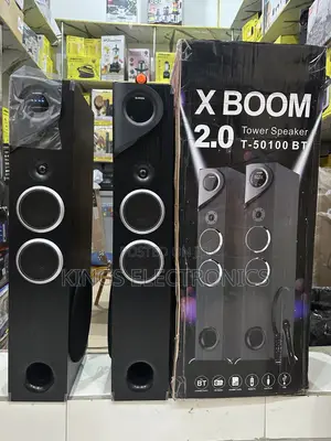 LG XBOOM Tower Speaker with Microphone