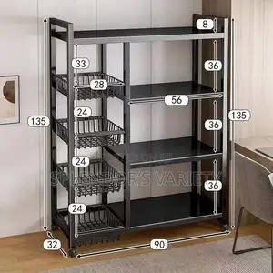 Quality Steel Storage Rack - 8 Compartments