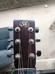 SX Semi-Acoustic Guitar Mai Amfani - Brown - 2