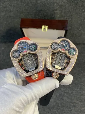 Luxury Bugatti Jacob & Co Astronomia Axis Rubber Watch