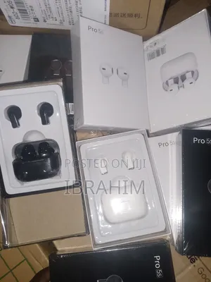 Pro 5s Wireless Earbuds - White
