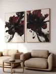 Split Modern Wall Canvas Art Decor - 3