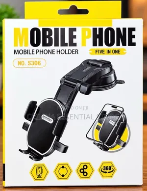 Car Mobile Phone Holder with 360° Rotation