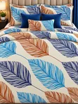 Home Interiors Bedspread, Duvet da Pillow Set - 5