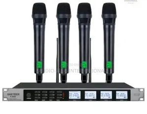 Siketeer S-4600 4-in-1 Professional UHF Wireless Cardioid Microphone