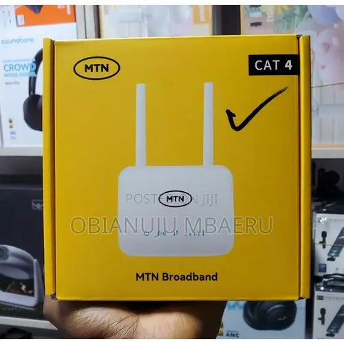 MTN 4G LTE WiFi Router (Cat 4 Broadband) - 1