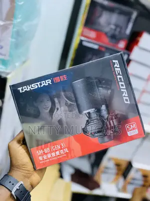 Takstar SM8B (Gen 3) Karfin Magana na Studio