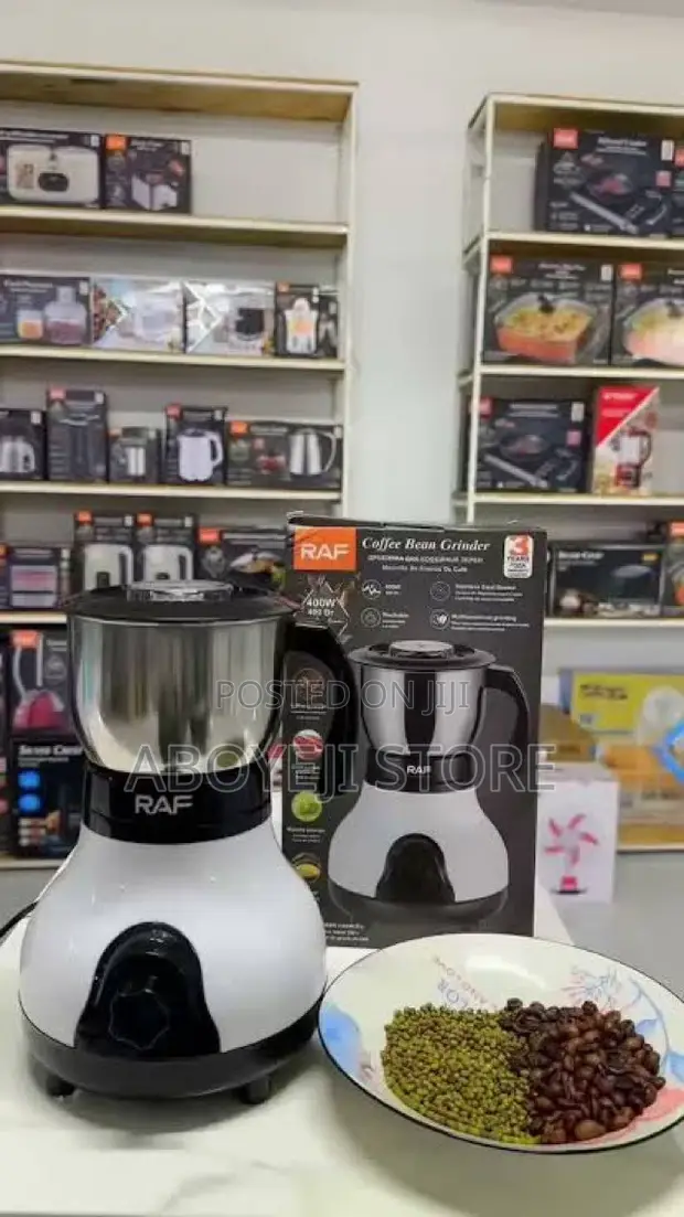 Raf 400W Conical Ceramic Burr Coffee Grinder - 1