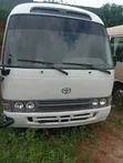 Toyota Coaster Bus 2010 White - 1