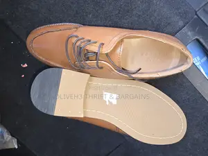 Gios Design Men's Brown Leather Lace-Up Shoes
