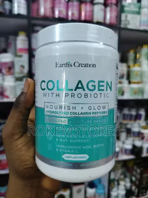 Earth's Creation Collagen Powder with Probiotics