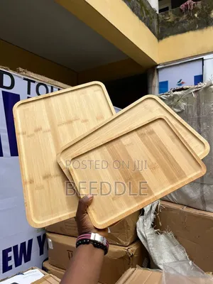 Lux Bamboo Serving Tray - Brand New