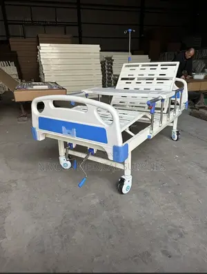 Double Crank Hospital Bed - Brand New
