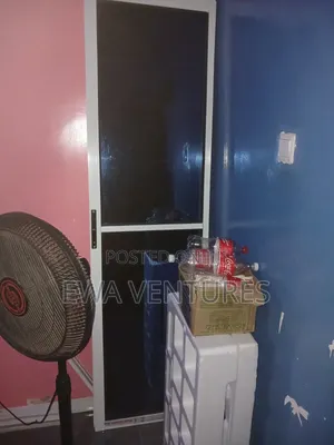Tinted Sliding Glass Door with Frame & Key