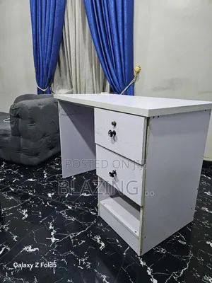 Office Desk (HDF Table) - White