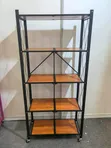 Zodiac Kitchen Rack - 5 Shelves, Steel, Glossy Finish - 2