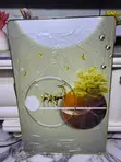 Luxury Gold Edge Crystal Porcelain Wall Frame 40x60cm - 3