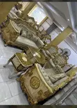Royal Sofa Set da Center Table - Sabon Abu - 2