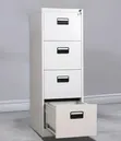 Boss Office Products Karfe Kabineti - Sabon Abu - 2