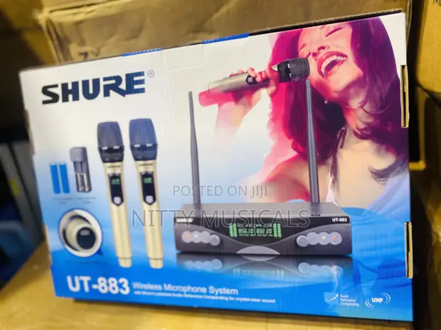 Shure UT-883 Dual Wireless Microphone System - 1