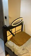Desktop Clamp-on LED Ring Light with Scissor Arm - 2