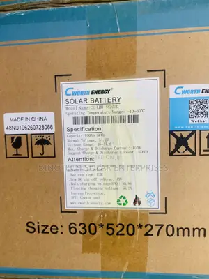 5kWh 48V Cworth Energy Solar Lithium Battery