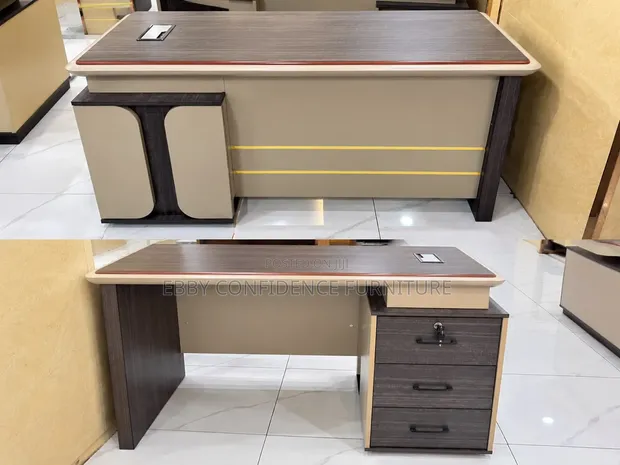 Boss Office Products Executive Office Table - 1