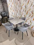 Brand New Home Interiors Dining Set (4 Seater, Square) - 1