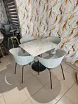 Brand New Home Interiors Dining Set (4 Seater, Square) - 2
