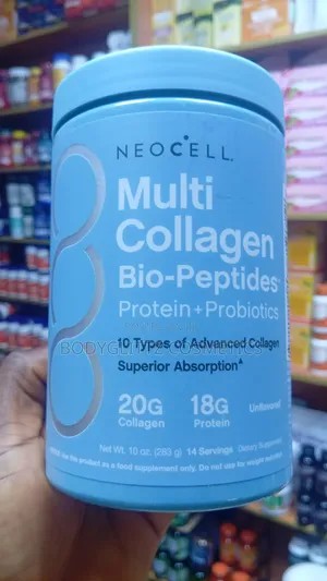 Neocell Multi Collagen Bio-Peptides Foda da tare da Probiotics