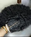 75% Human Hair Pixie Curl Wig - 1