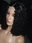 75% Human Hair Pixie Curl Wig - 2