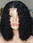 75% Human Hair Pixie Curl Wig - 3