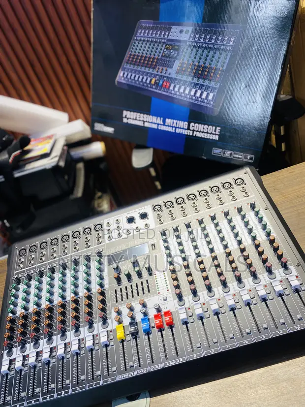 16-Channel Professional Mixer Console tare da USB/Bluetooth - 1