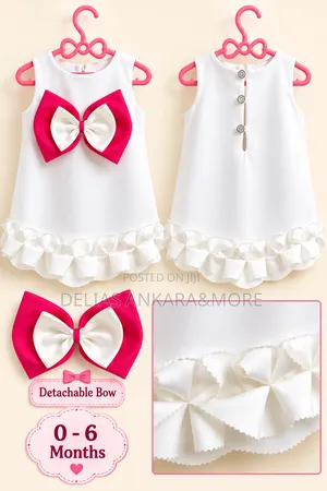 White Baby Girls Dress by The Children's Place