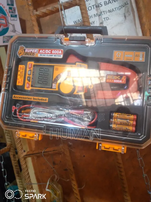 General Tools Clamp Meter AC/DC 600A - 1