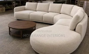 Luxury 6-Seater Curved Sofa Set