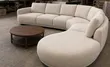 Luxury 6-Seater Curved Sofa Set - 1