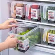 Plastic Fridge Organizer and Storage Box - 4