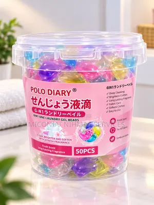 6-in-1 Laundry Gel Beads