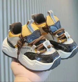 Kids' Trendy Luxury Fashion Sneakers - Fully Boxed